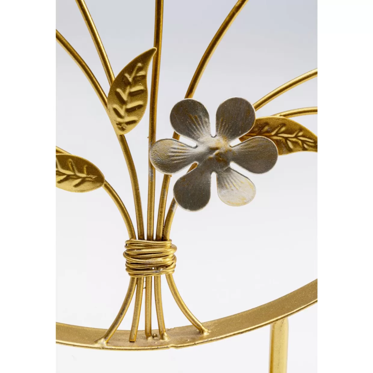 KARE Design - Scultura Decorativa Uccelli Cantori Dorati, Altezza 38 cm per Interni - Idea Regalo Elegante