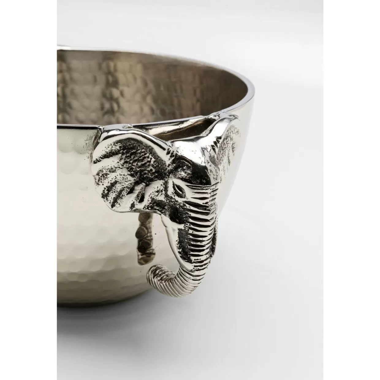 Ciotola Decorativa Elefanti Felici - Articolo per la Casa in Ceramica 23x18 cm - Design Allegro KARE