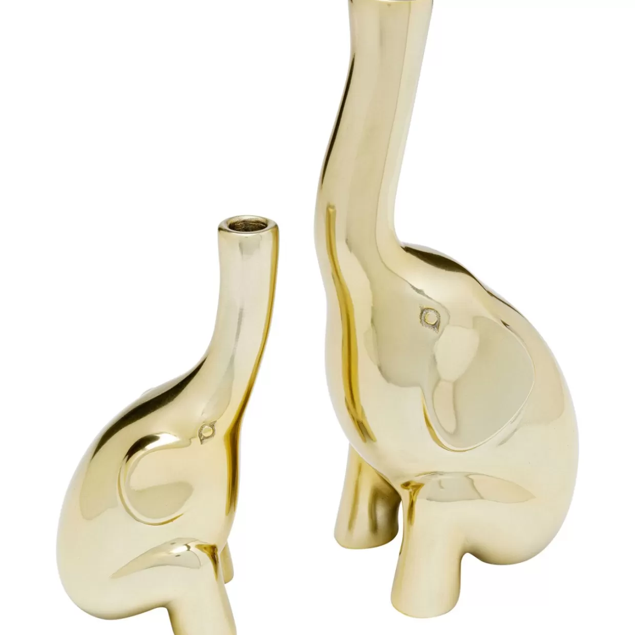 Vasi Decorativi 'Buddy' in Oro Lucido - Coppia Moderna per Arredamento | Set da 2 di KARE Design