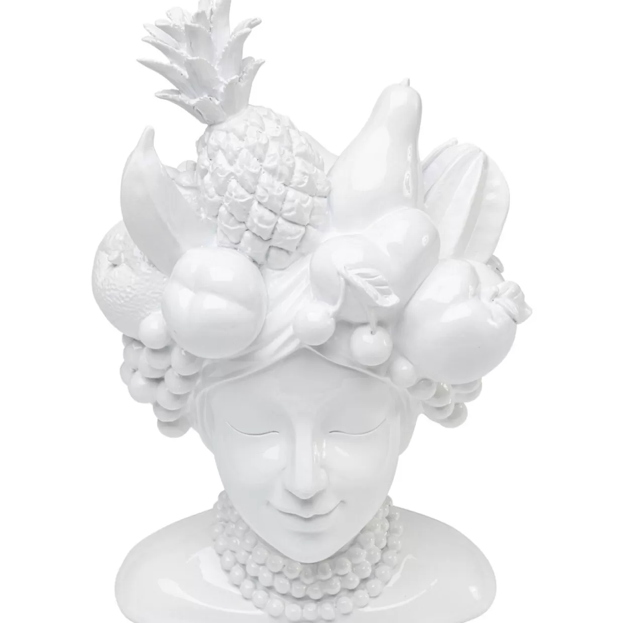 Vaso decorativo Fruttato Weis in stile moderno - Progetto KARE, altezza 37 cm per ambienti chic
