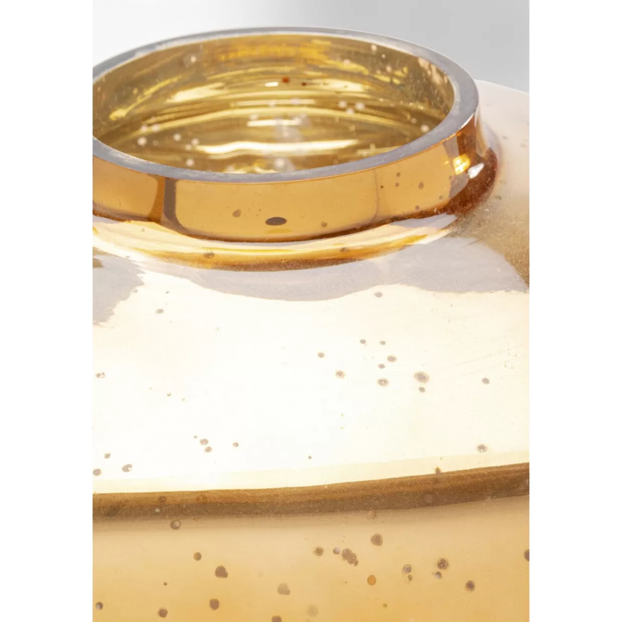 Vaso Decorativo Lizy Shine by KARE Design - Fantasia Cromatica con Riflessi Lucidi, Altezza 41 cm per Ambienti Moderni

（：，