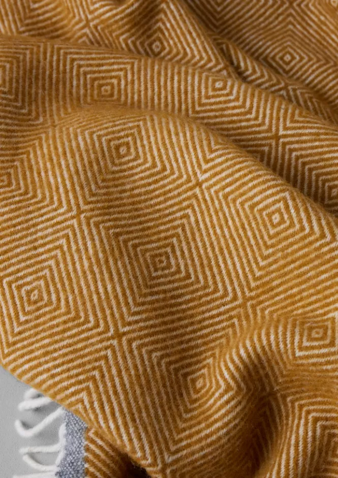 Lana Diamante - Coperta Invernale Premium in Tessuto Naturale | Plaid e Scialli di Alta Qualità per la Casa