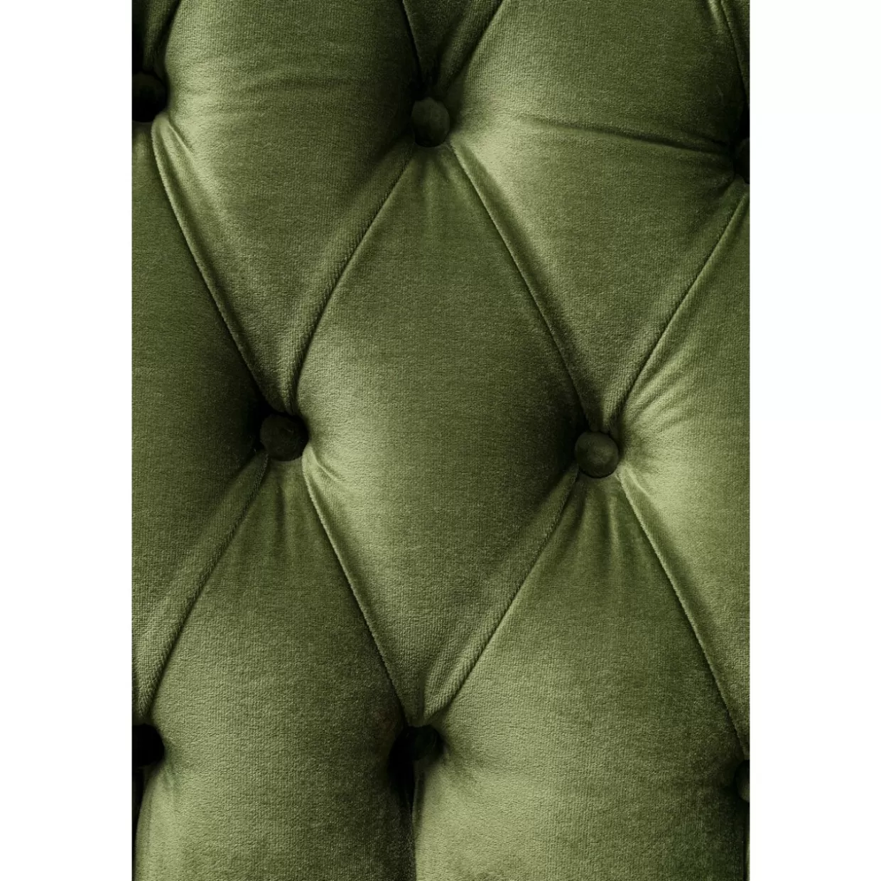 Poltrona Girevole Bellissima in Velluto Verde - Design Esclusivo KARE