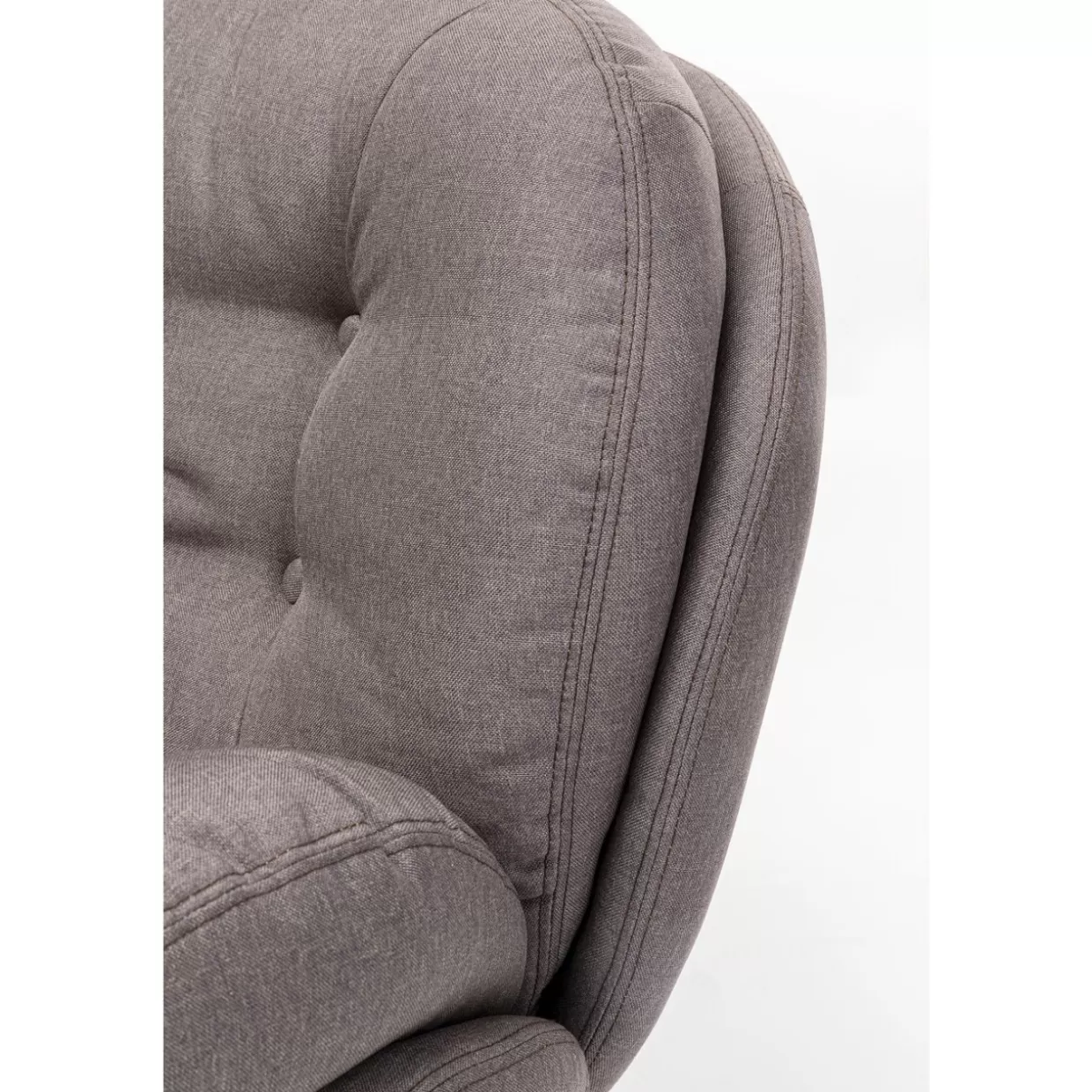 Poltrona girevole moderna con rivestimento morbido - Grigio accogliente | Design KARE per relax premium 

(：SEO，)