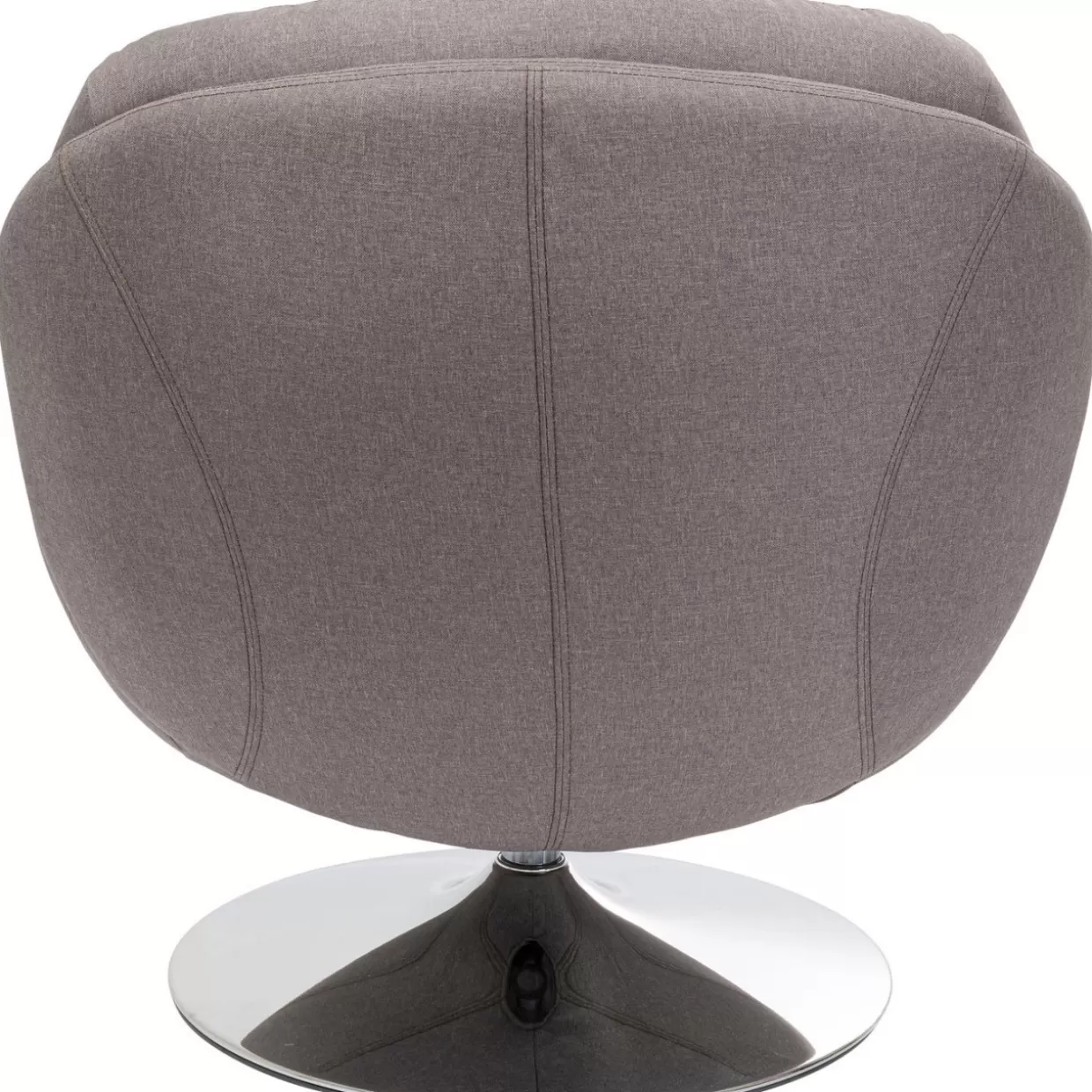 Poltrona girevole moderna con rivestimento morbido - Grigio accogliente | Design KARE per relax premium 

(：SEO，)