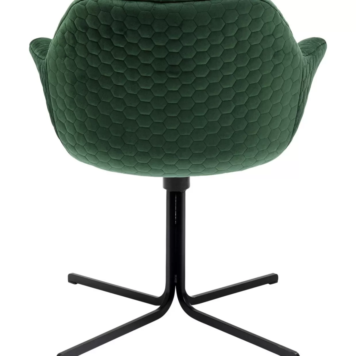 Sedia Girevole Colmar Verde | Design Ergonomico e Stile KARE per Ufficio Moderno