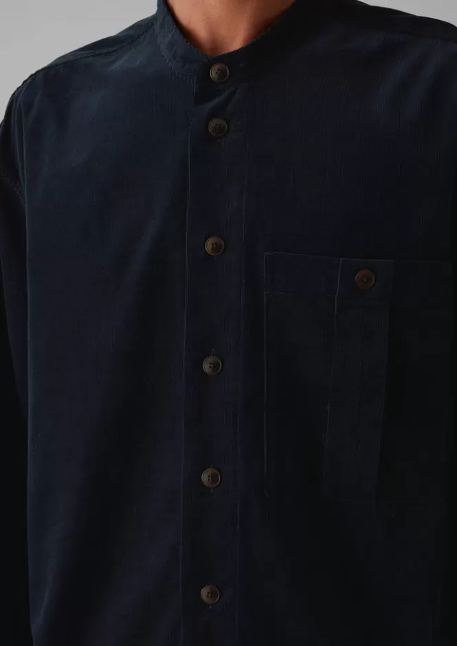 Maglietta con Spalle Cadenti in Tessuto Organic Cord - Stile Nonno con Prezzo Accessibile, Abbigliamento Casual Uomo