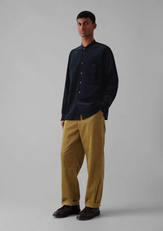 Maglietta con Spalle Cadenti in Tessuto Organic Cord - Stile Nonno con Prezzo Accessibile, Abbigliamento Casual Uomo