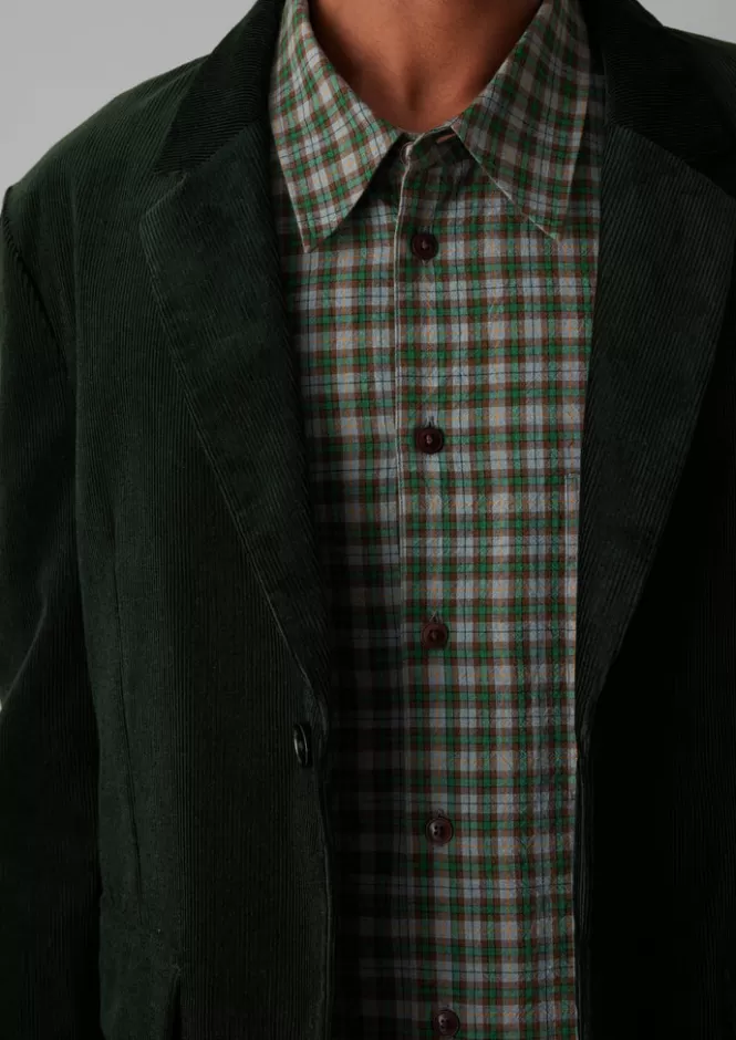 Offerta Lampo - Giacca Cord Organica Su Misura con Design Essenziale | Cappotti & Giacche