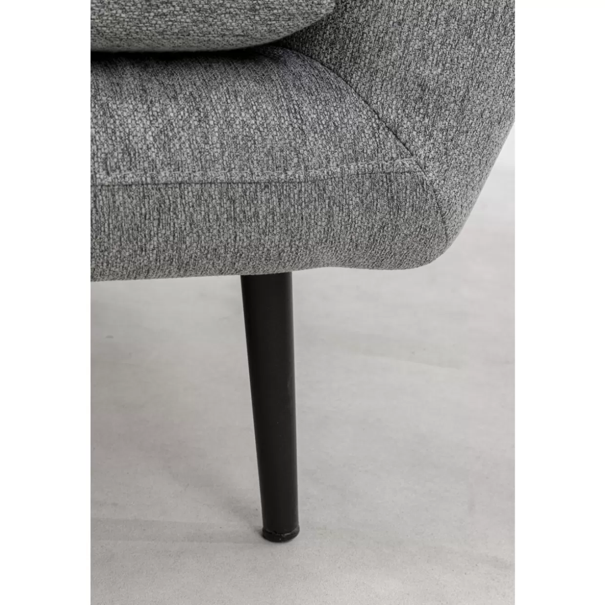 Comodo divano angolare Amalfi in grigio antracite - 275 cm di eleganza | Collezione KARE Design