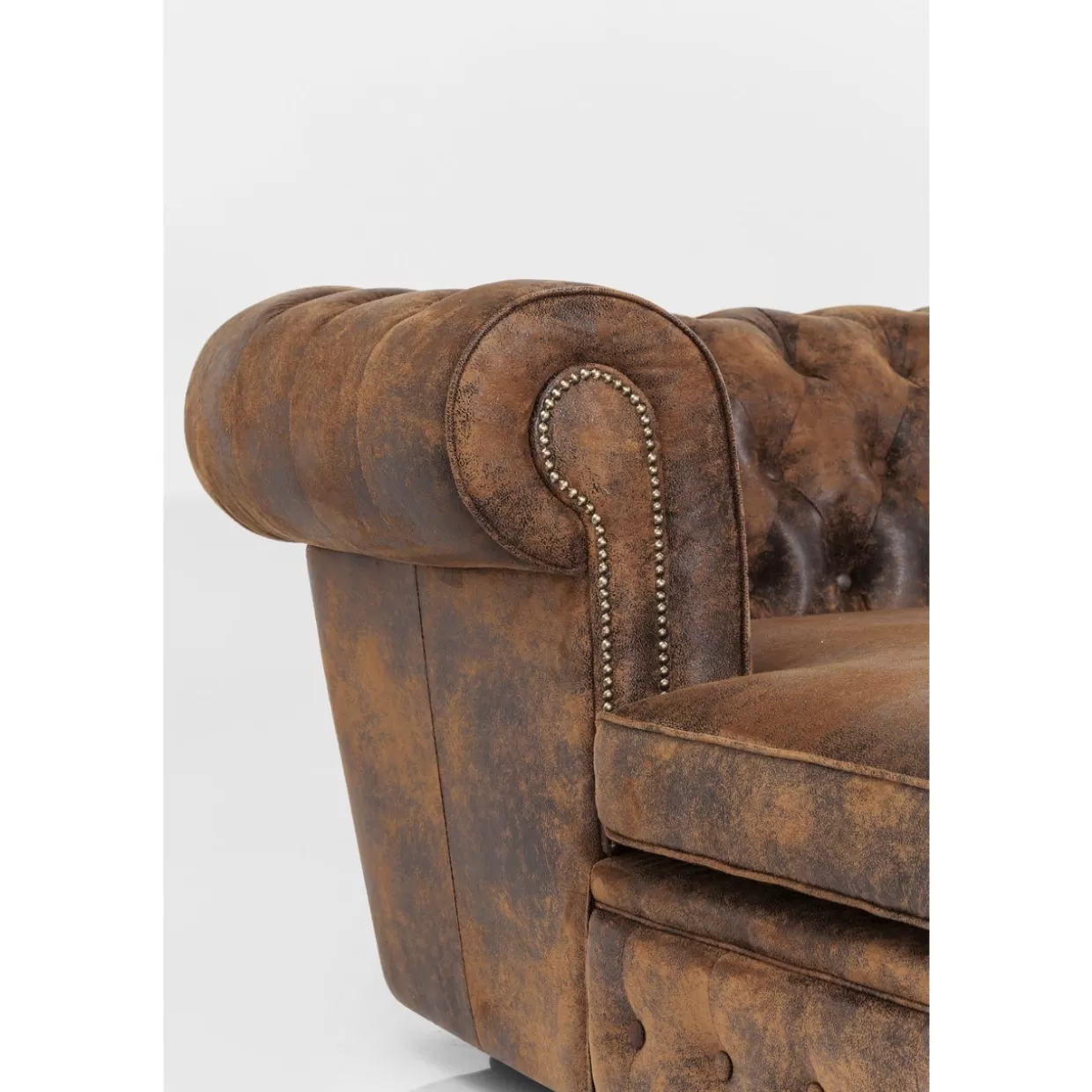 KARE Divani Angolari Cambridge con Stile Vintage - Smart-L Design Confortevole per Soggiorni Eleganti