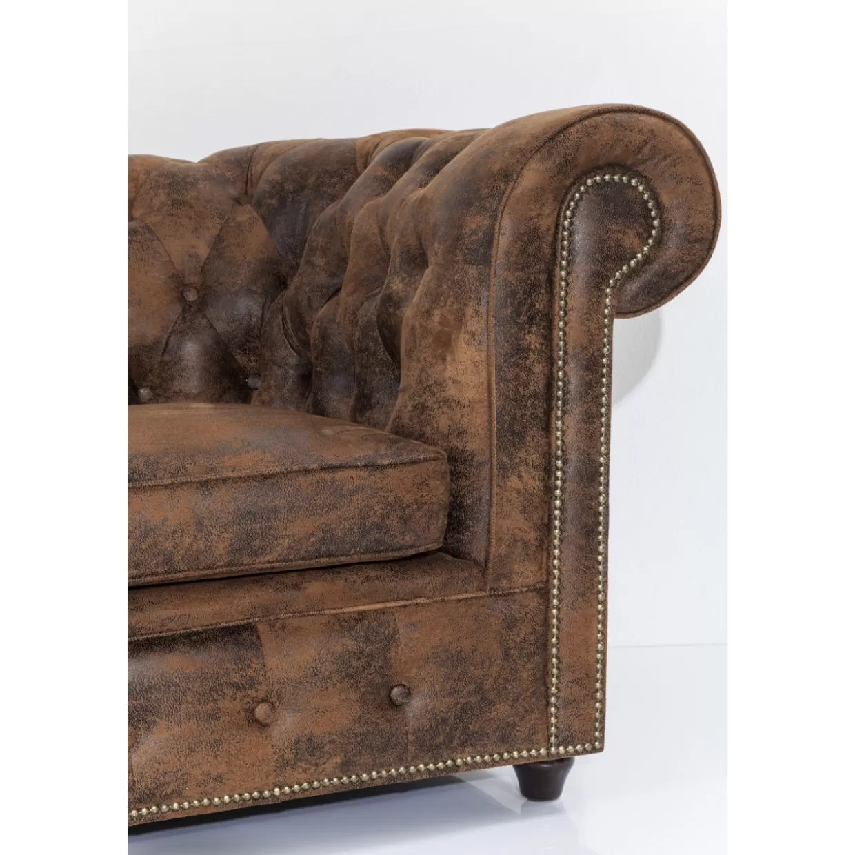 KARE Divani Angolari Cambridge con Stile Vintage - Smart-L Design Confortevole per Soggiorni Eleganti