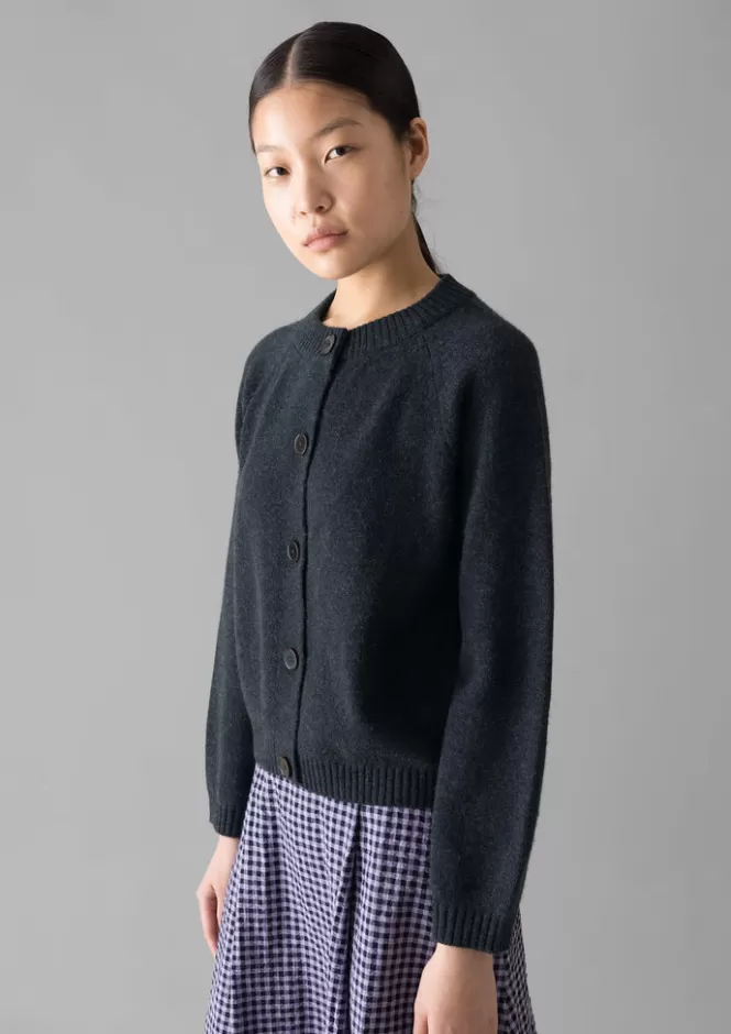 Fashion Eden - Cardigan Confortevole a Righe Donna in Misto Lana e Cashmere - Maglieria Autunno-Inverno