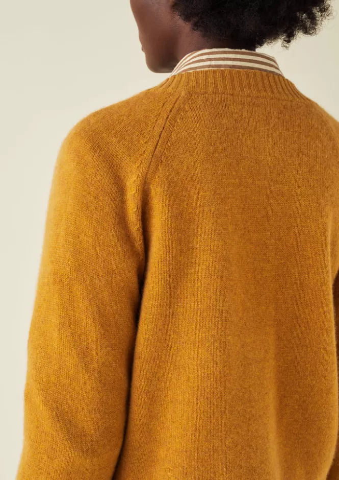 Giacconetto in Doppio Cashmere Donna - Maglieria Invernale con Spalle Raglan | Lana Pregiata Eden, Confezione Elegante per Stagioni Fredde