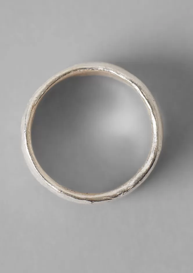 Anello artistico in rocce naturali Emily Nixon - Gioiello scultoreo femminile edizione limitata