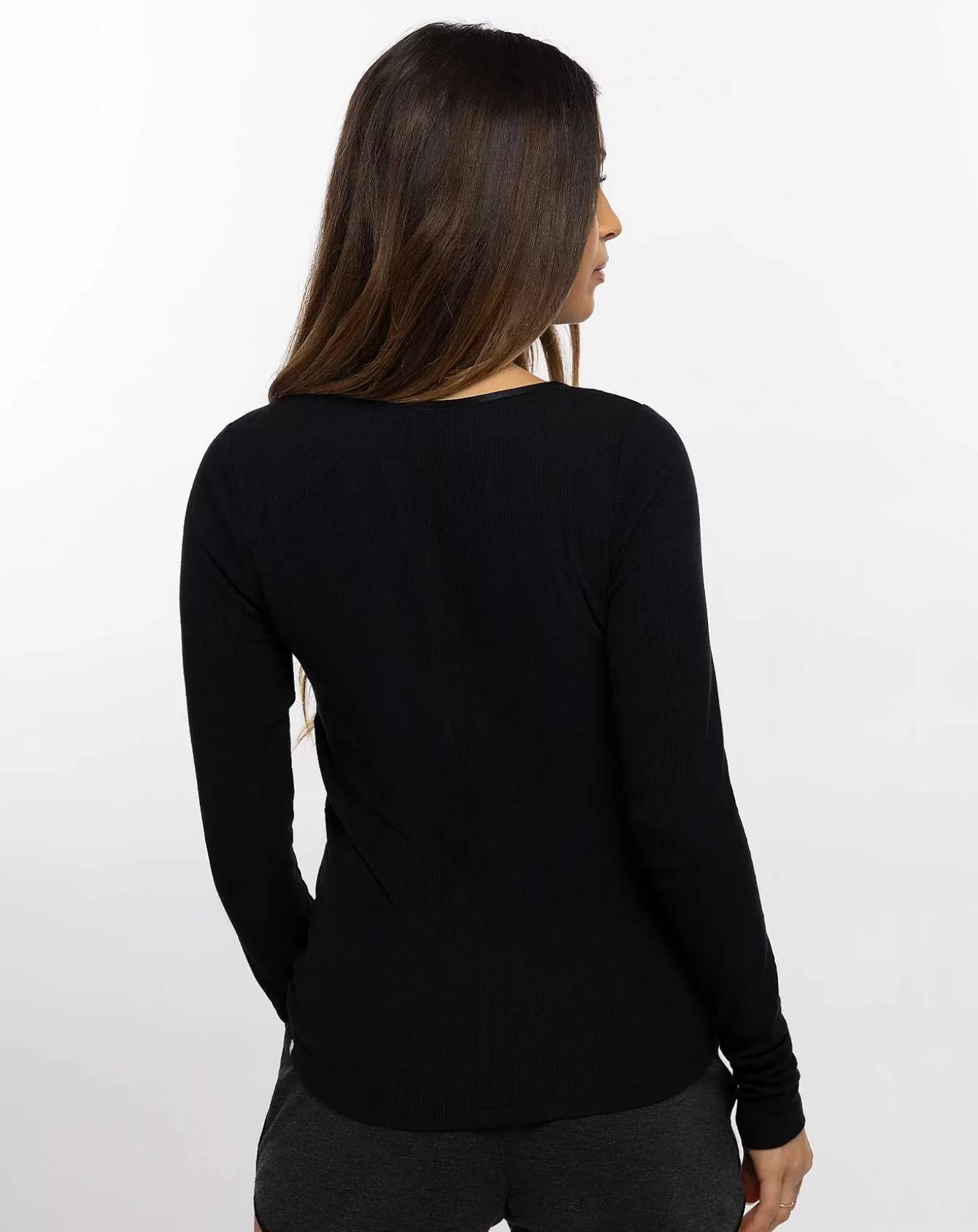 Maglie a Manica Lunga con Scollatura a V - Top Comodi per lo Stile Quotidiano a Prezzo Accessibile
