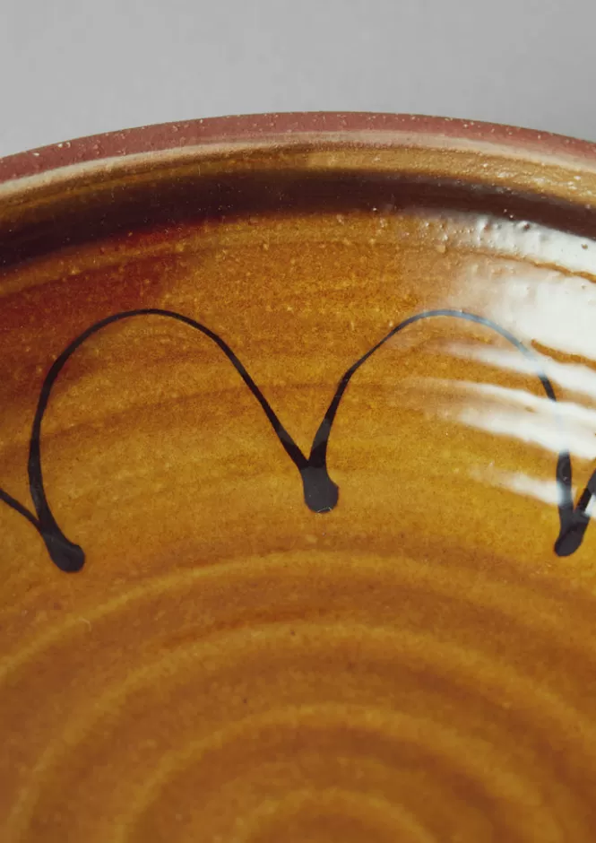 Ciotola Frances Savage in Ceramica Artigianale · Elegante Scodella da Portata con Design Vintage · Per Tavola Moderna e Ricevimenti · Offerta Imperdibile