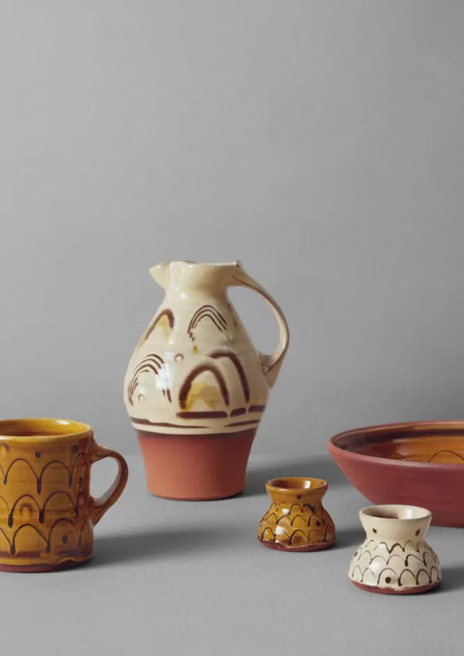 Ciotola Frances Savage in Ceramica Artigianale · Elegante Scodella da Portata con Design Vintage · Per Tavola Moderna e Ricevimenti · Offerta Imperdibile