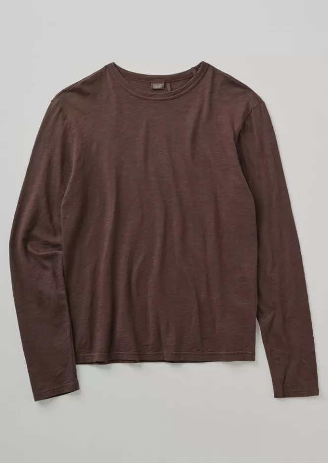 Frank Cotton Maglietta a Maniche Lunghe in Cotone Lounge - Intimo Casual per Relax, T-Shirt Premium da Casa e Abbigliamento Essentials
