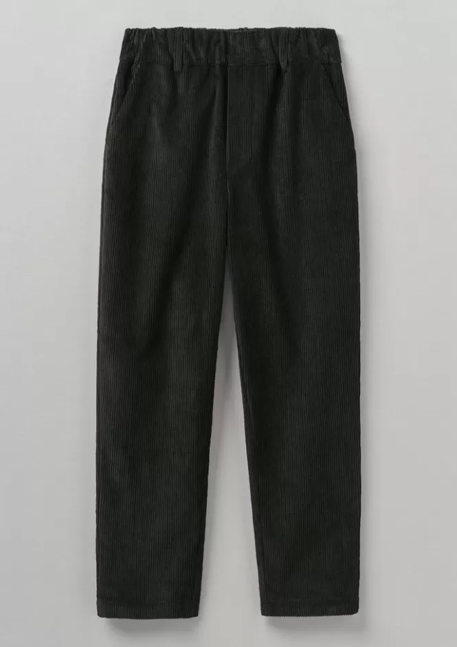 Pantaloni Donna Gabi in Corda Organica con Elastico in Vita - Offerta Lampo per Look Comodo ed Elegante