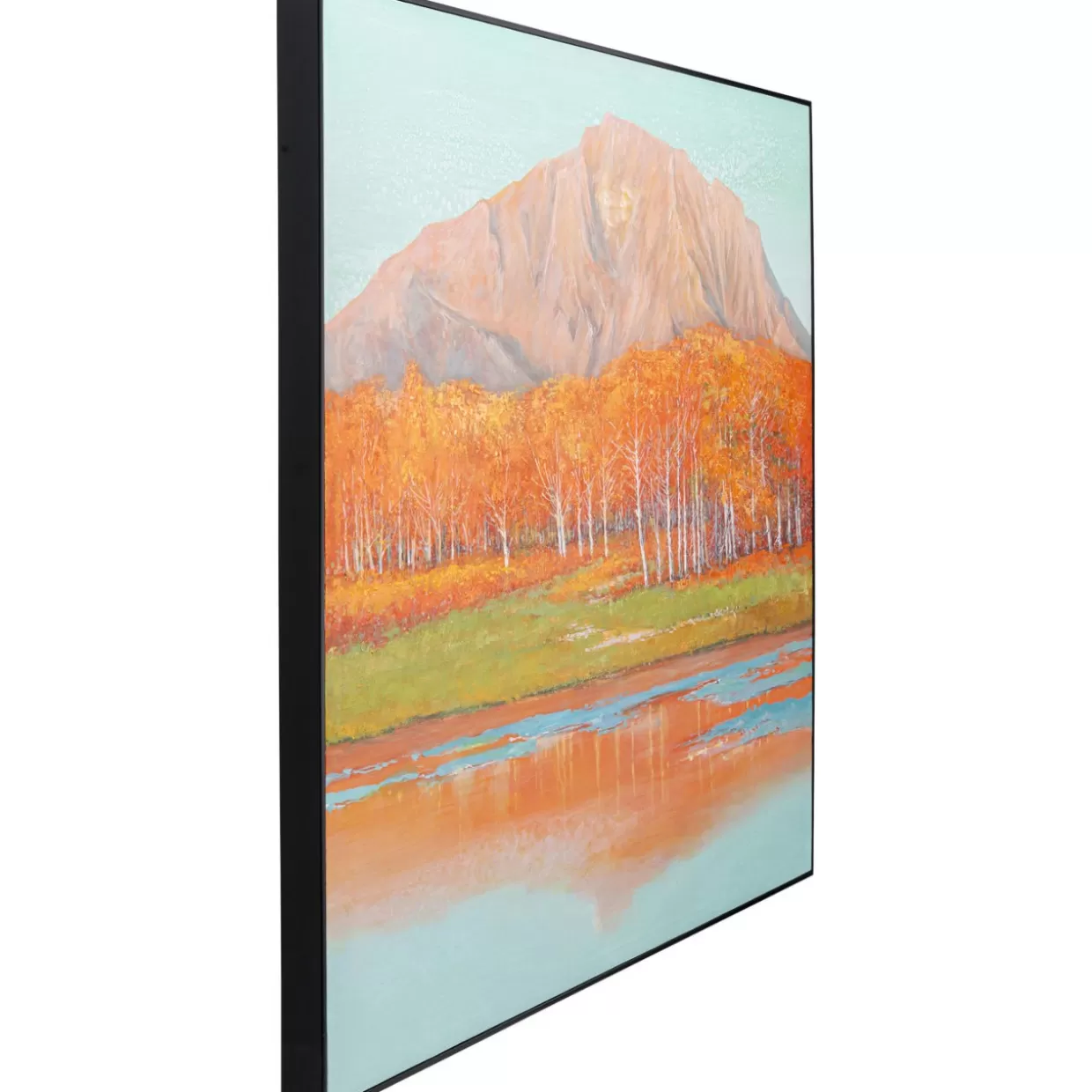 KARE Design Bilder | Gerahmtes Bild Autumnal 120X120Cm