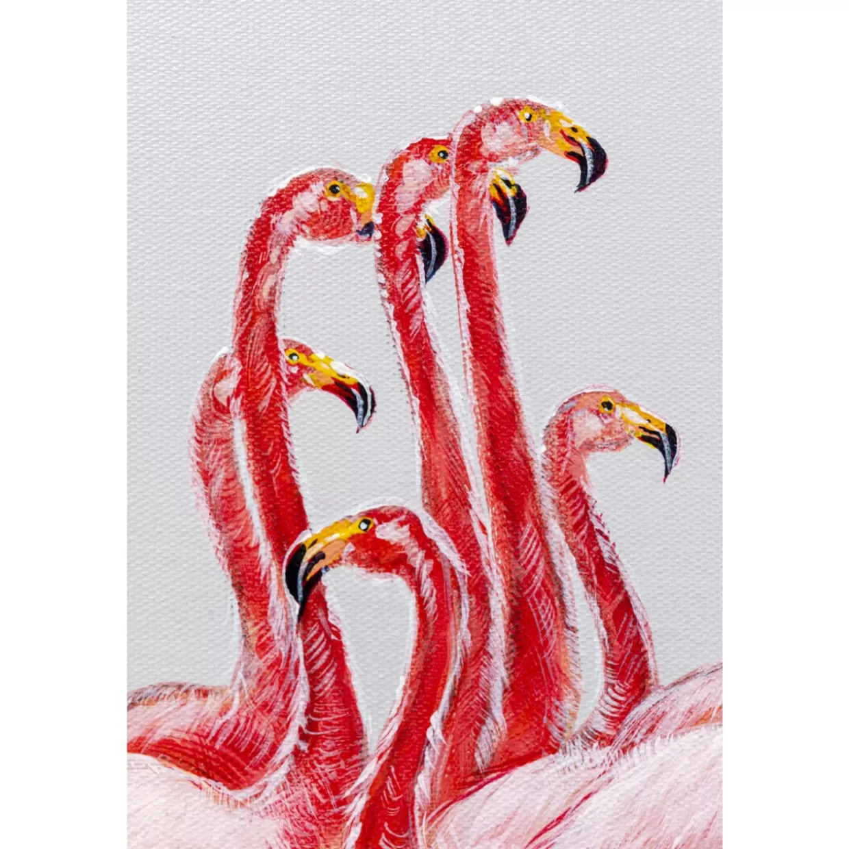 KARE Design Bilder | Gerahmtes Bild Dating Flamingos 100X120Cm