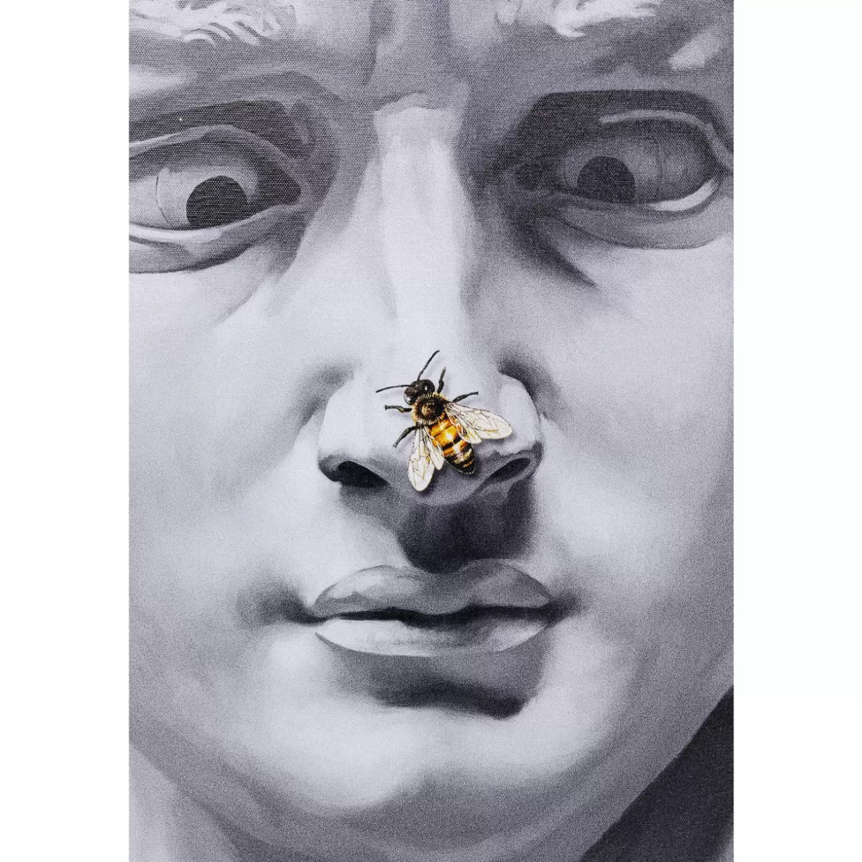 KARE Design Bilder | Gerahmtes Bild Statue 100X125Cm
