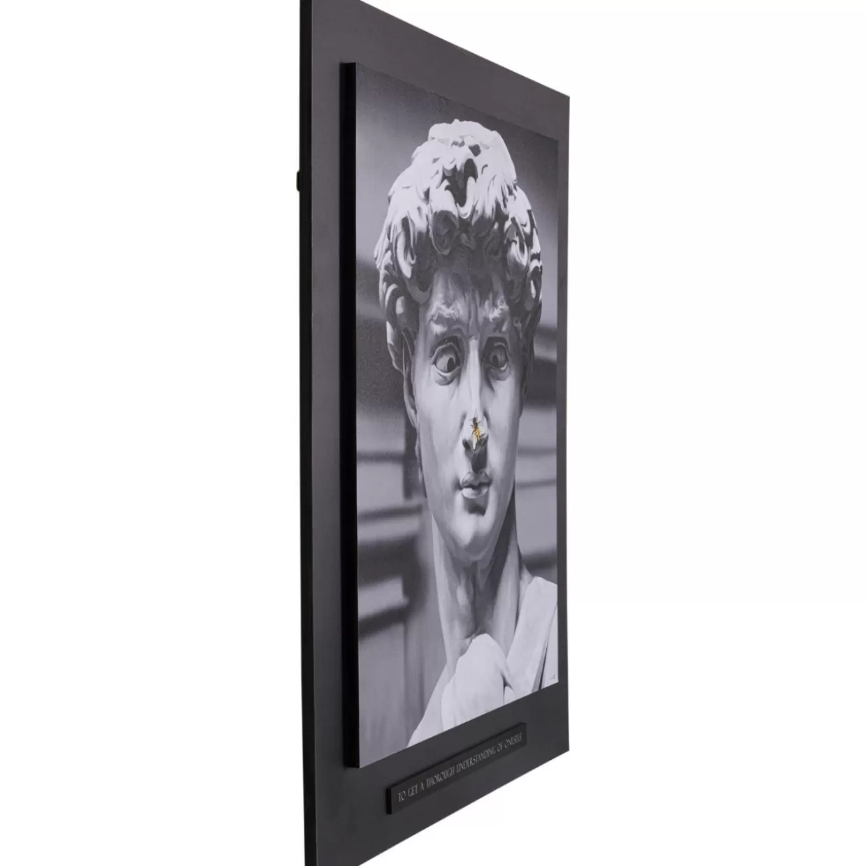 KARE Design Bilder | Gerahmtes Bild Statue 100X125Cm