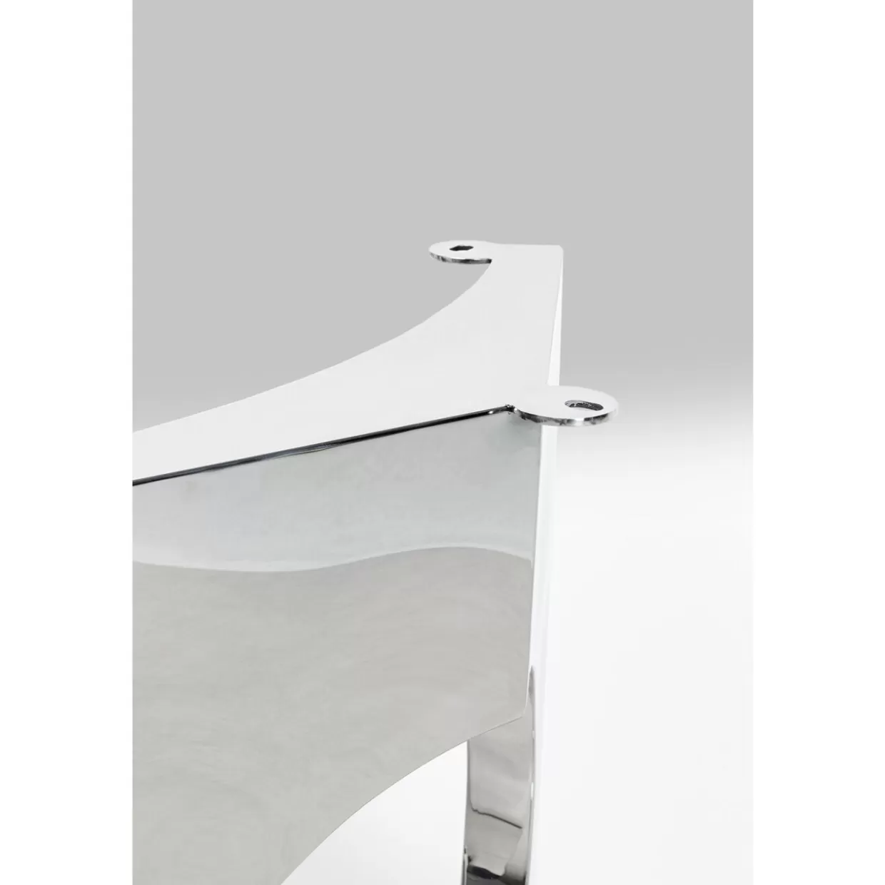 KARE Design - Tavoli Moderni con Struttura Oho Chrom, Coppia per Arredamento Contemporaneo