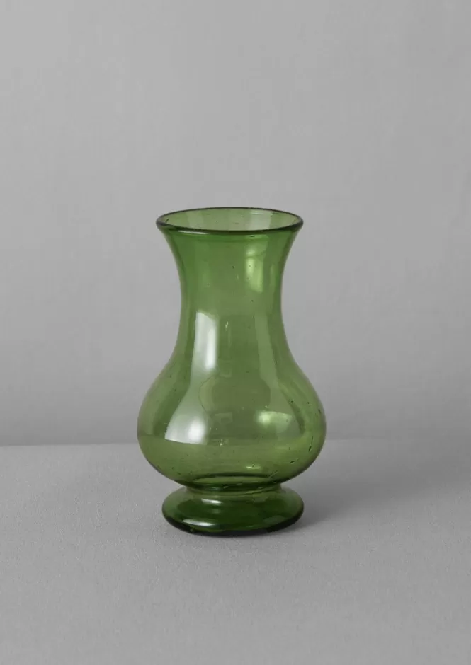 Vaso brocca artigianale in vetro soffiato a mano – Oggetto decorativo elegante per arredamento raffinato