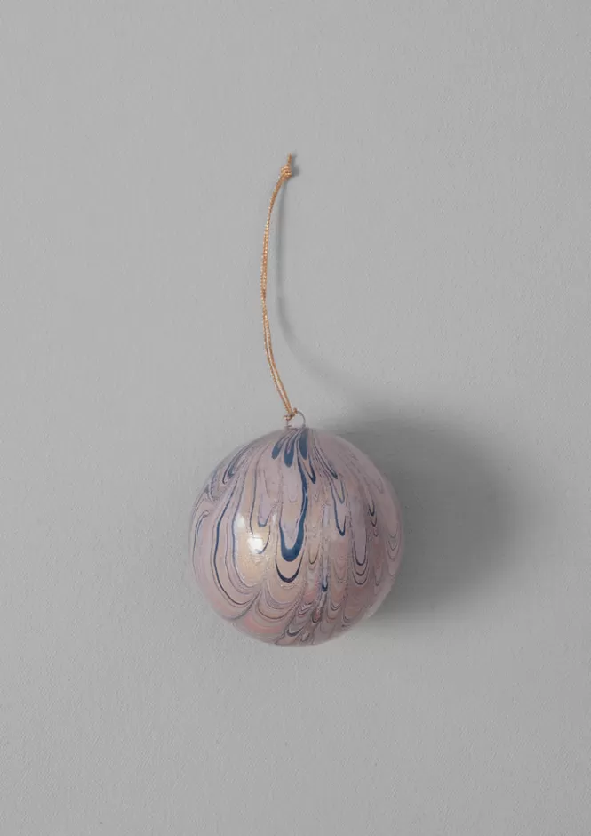 Palline Natalizie Artigianali Marmorizzate - Decorazioni Uniche a Tempo Limitato