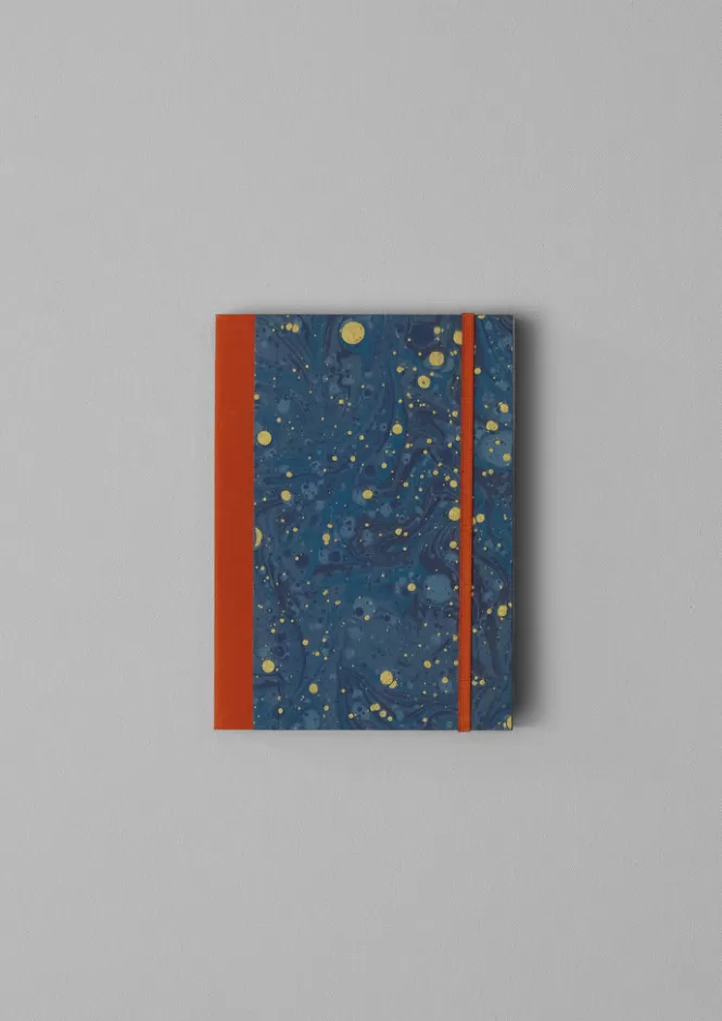Agenda Settimanale Artigianale con Copertina Marmorizzata - Strumento Elegante per Organizzazione Creativa e Ispirazione Quotidiana