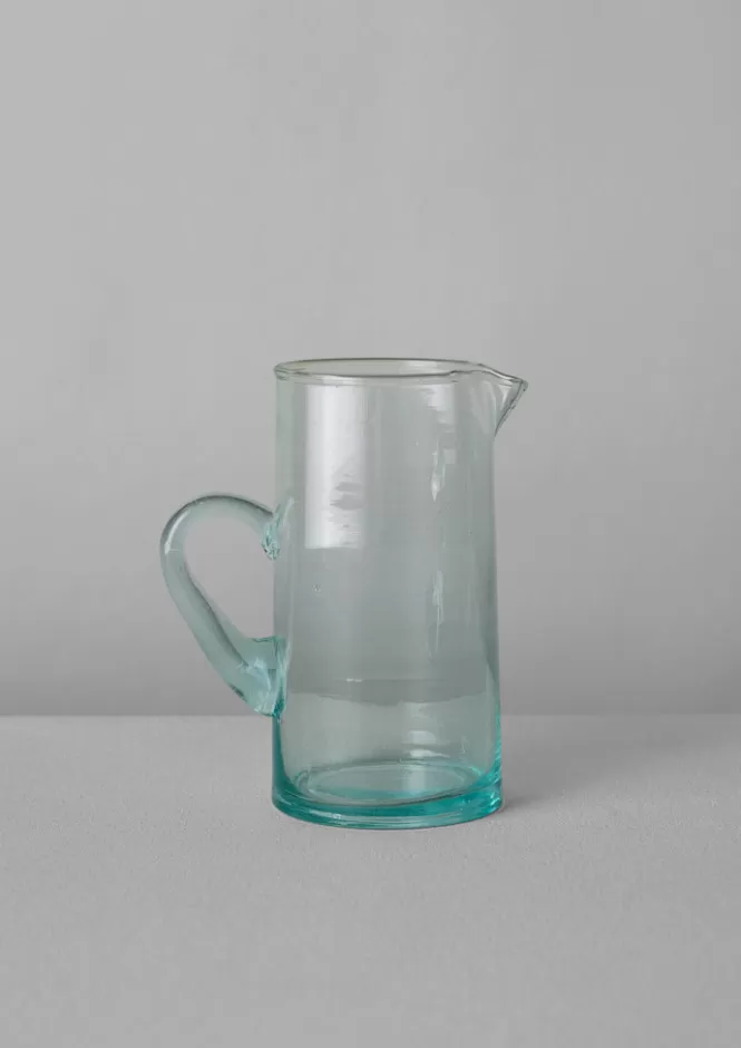 Caraffe Artigianali Marocchine in Vetro - Design Elegante con Manico, Offerta Limitata