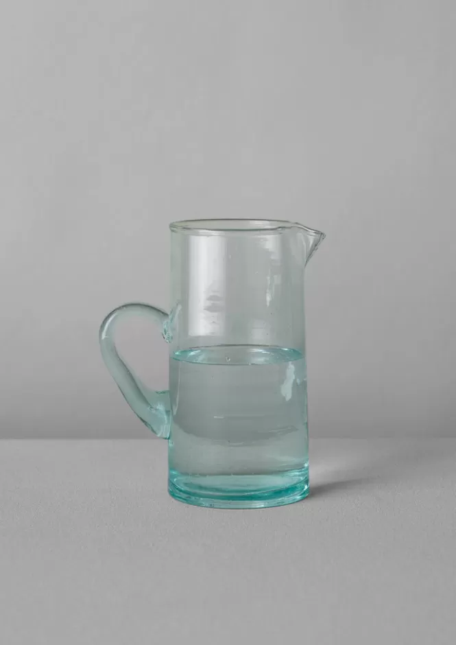 Caraffe Artigianali Marocchine in Vetro - Design Elegante con Manico, Offerta Limitata