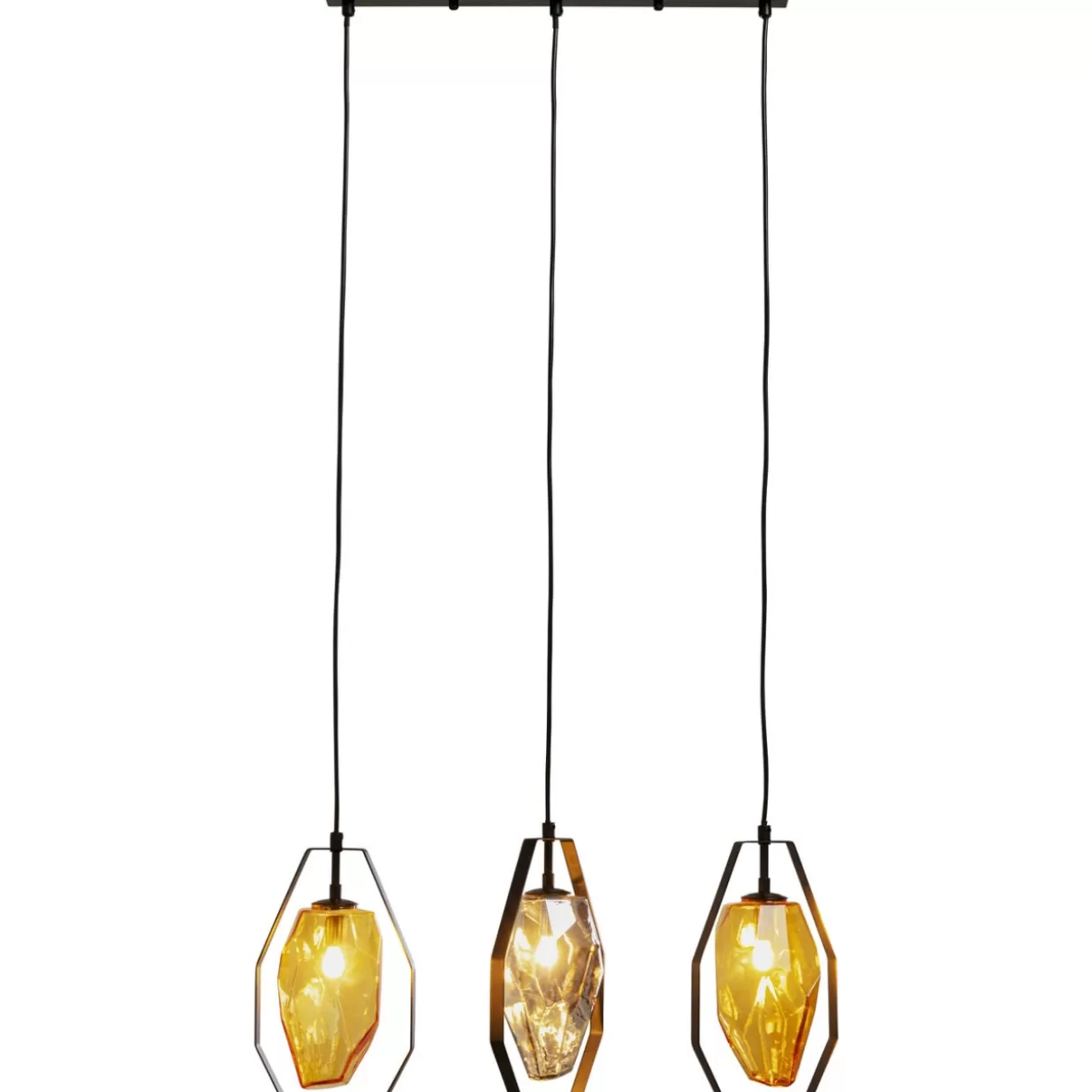 KARE Design Hängeleuchten | Hangeleuchte Diamond Fever Dining Schwarz 67Cm