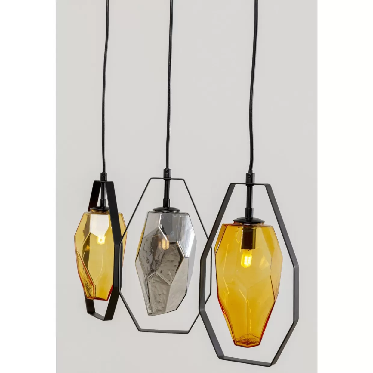 KARE Design Hängeleuchten | Hangeleuchte Diamond Fever Dining Schwarz 67Cm