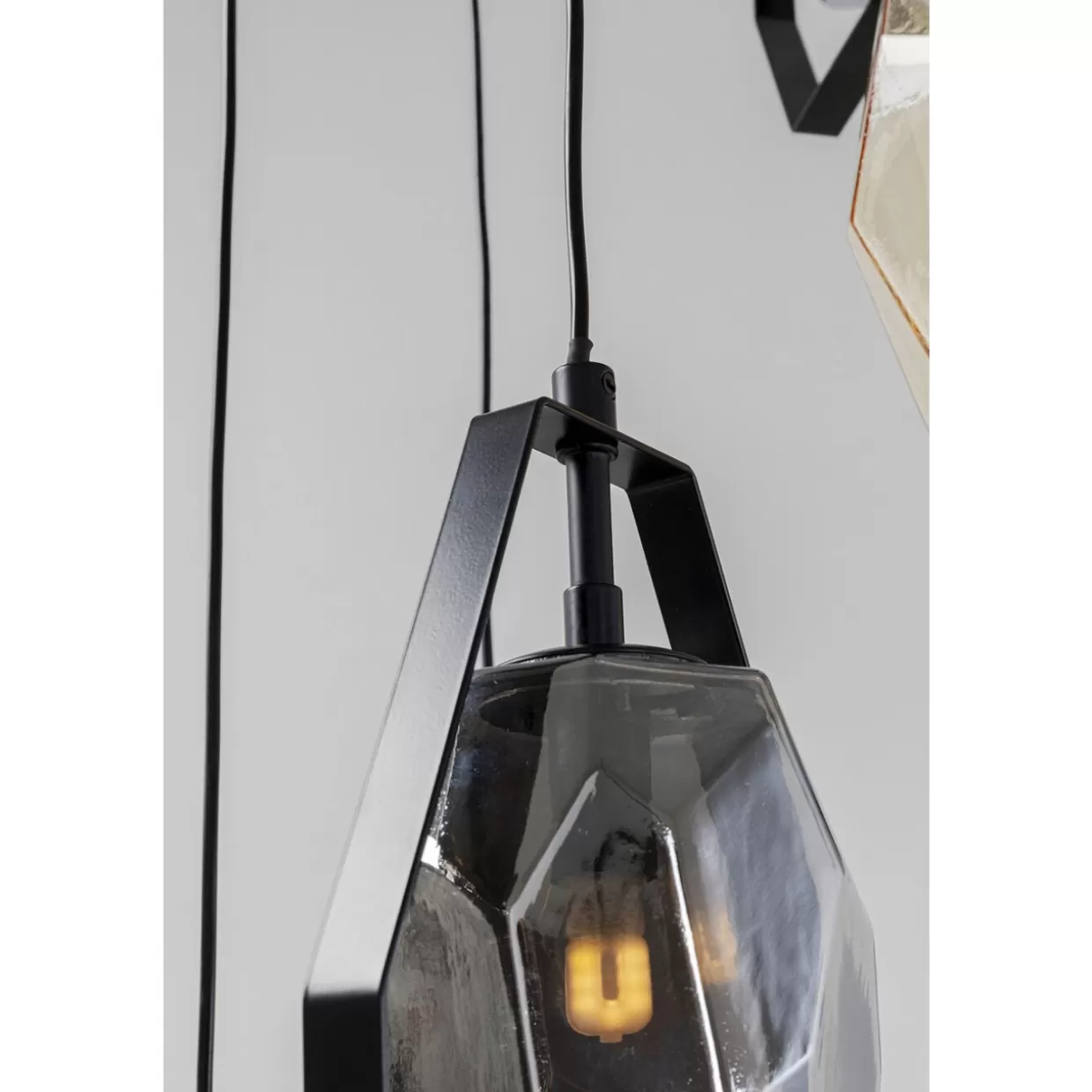 KARE Design Hängeleuchten | Hangeleuchte Diamond Fever Spiral Schwarz O42Cm