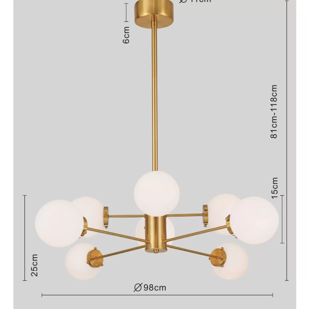 KARE Design Hängeleuchten | Hangeleuchte Heavenly Gold O98Cm