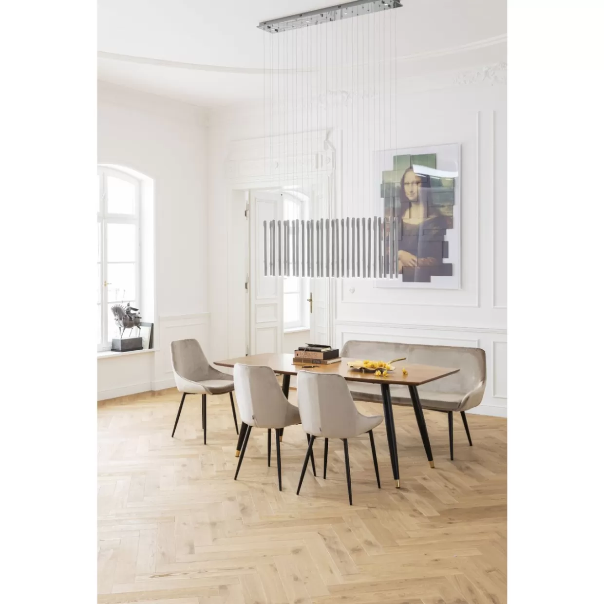 KARE Design Hängeleuchten | Hangeleuchte Living Vegas Chrome Led