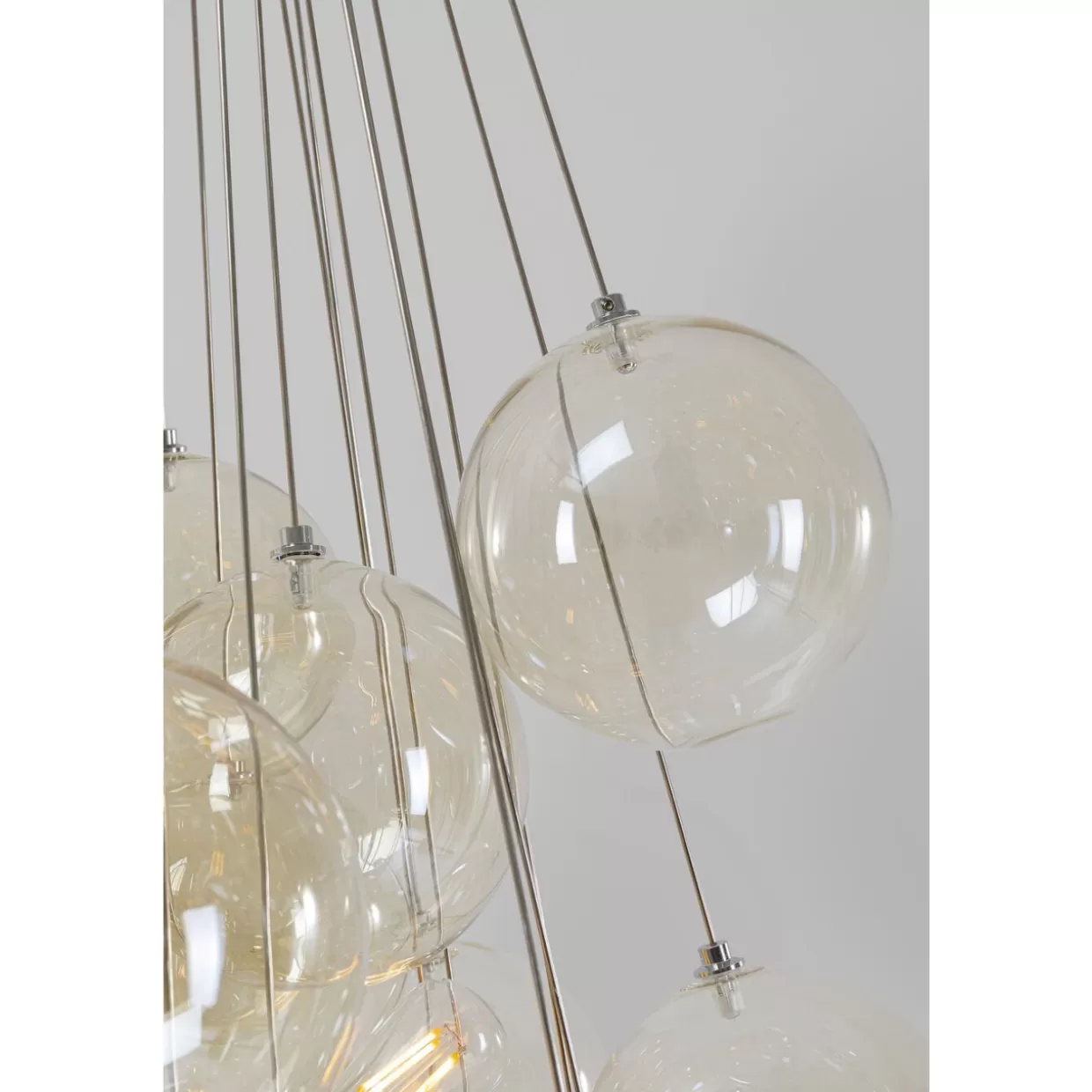 KARE Design Hängeleuchten | Hangeleuchte Snowballs Amber O50Cm