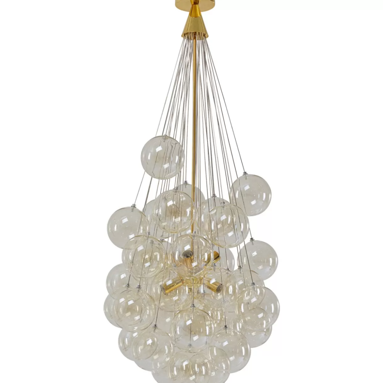 KARE Design Hängeleuchten | Hangeleuchte Snowballs Amber O50Cm