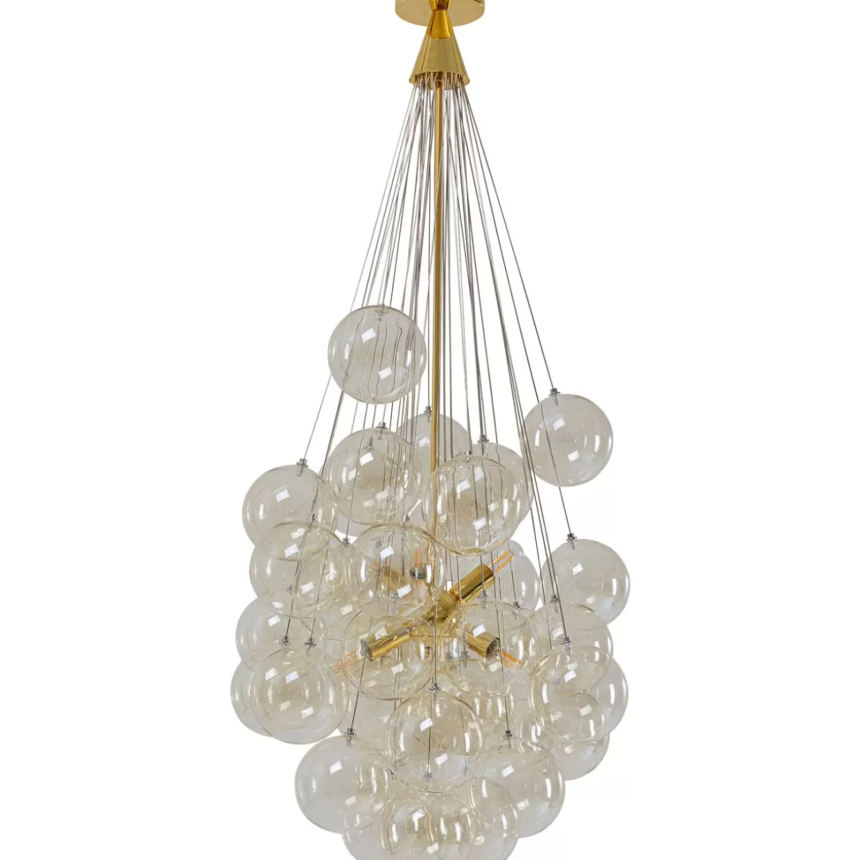 KARE Design Hängeleuchten | Hangeleuchte Snowballs Amber O50Cm