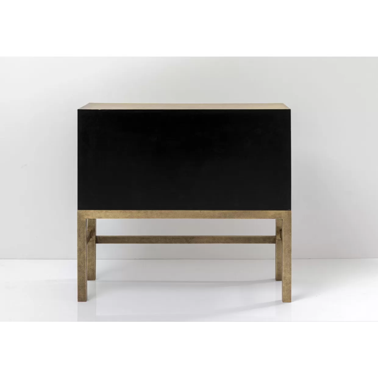 KARE Design - Comò Alto Chalet Dorato con 13 Ante, Credenza Elegante per Soggiorno o Camera da Letto