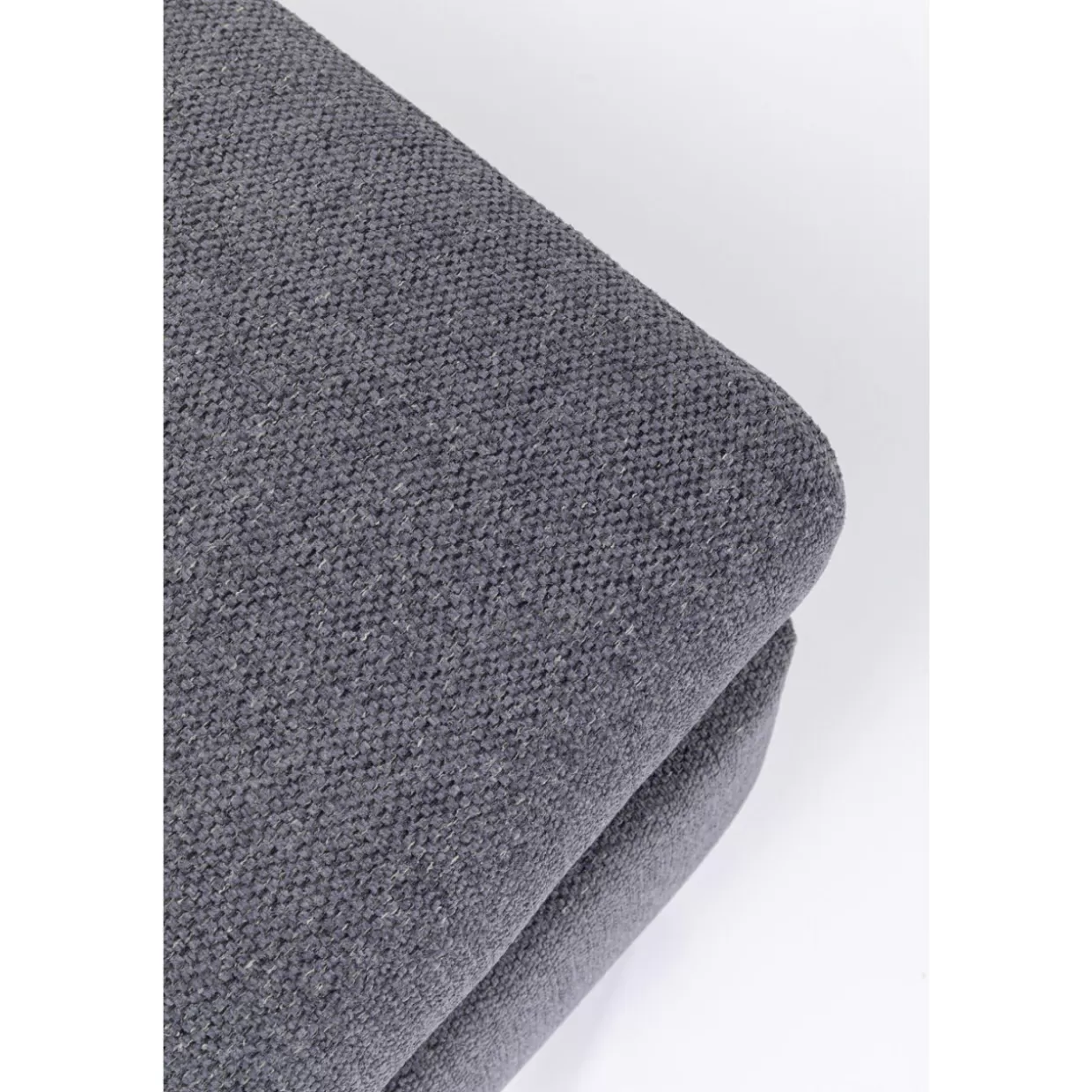 KARE Design Panche Moderne con Pouf Gianni Grau - Arredamento Contemporaneo per Interni ed Esterni