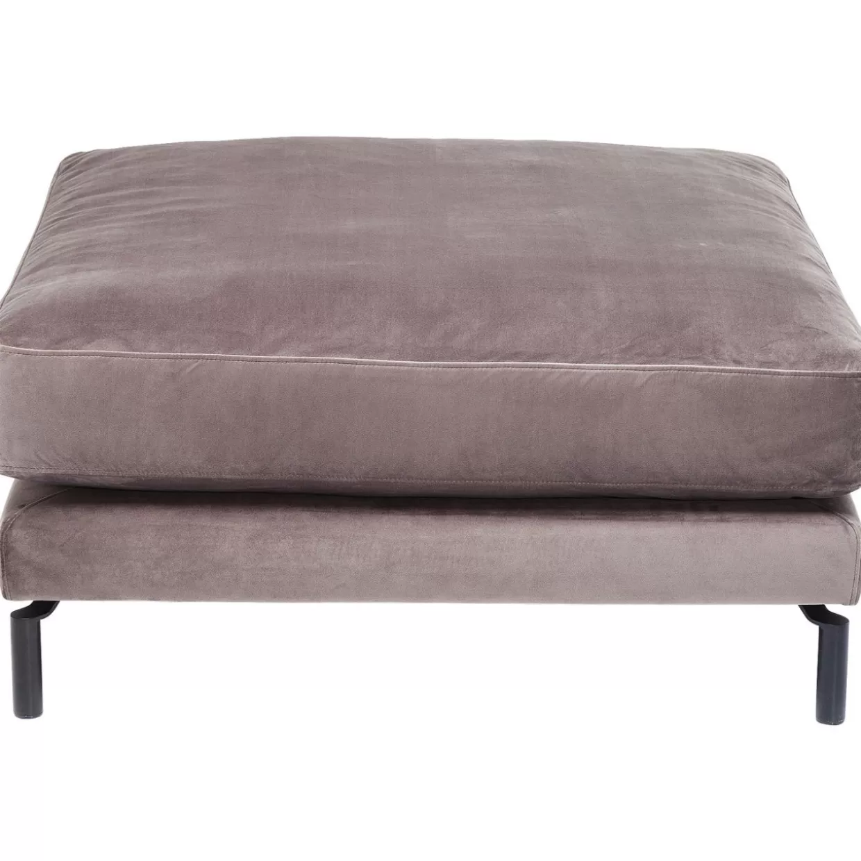 Panche e Pouf Design Accogliente KARE | Modello Lullaby in Tessuto Taupe