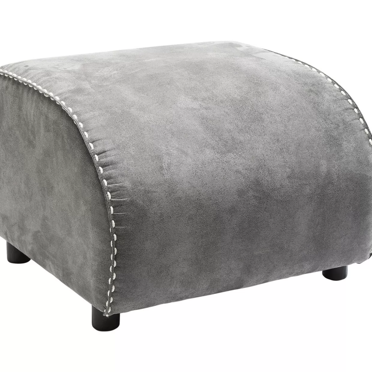 Panche e Pouf Ritmo in Grigio Antico - Design Contemporaneo con Tocco Retrò by KARE