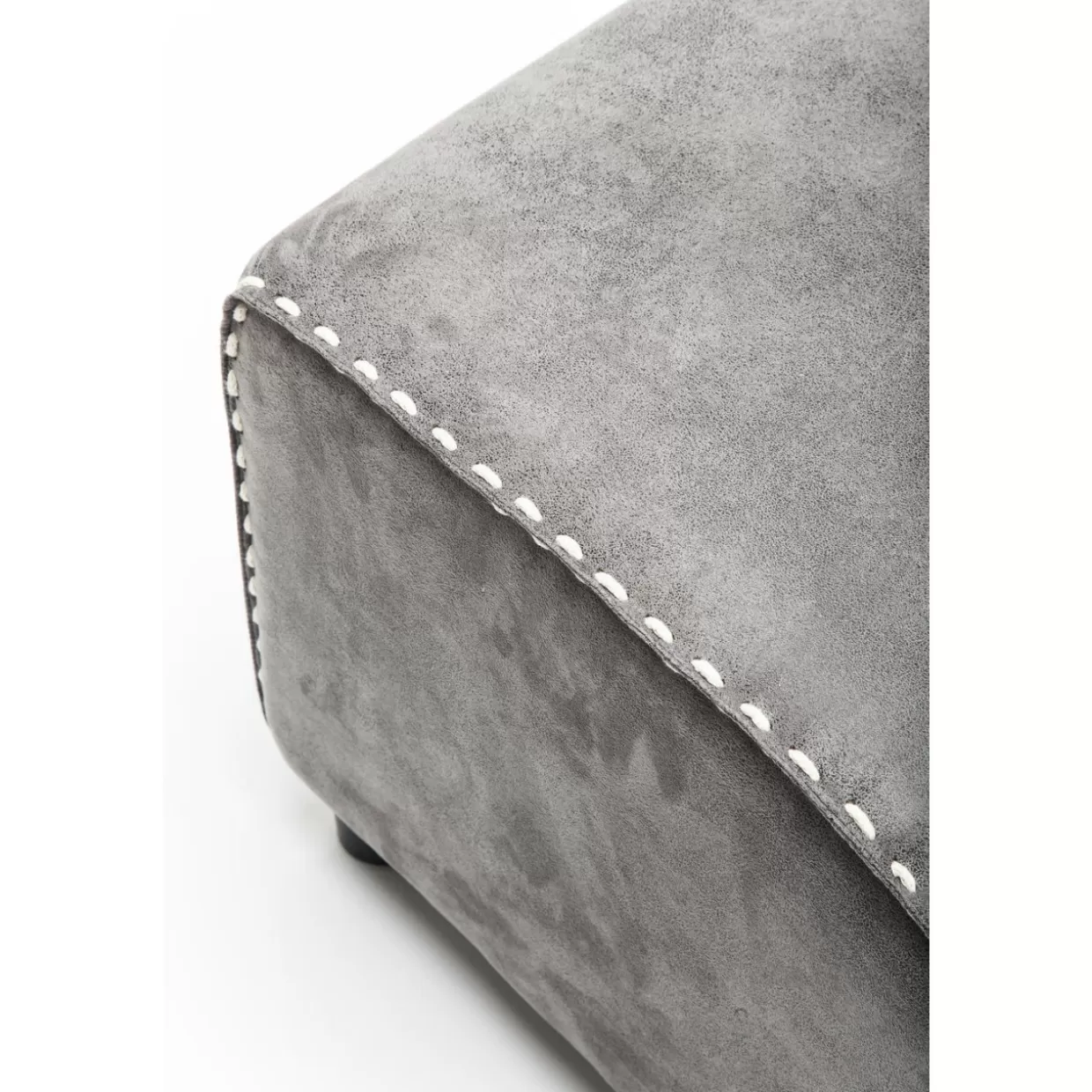 Panche e Pouf Ritmo in Grigio Antico - Design Contemporaneo con Tocco Retrò by KARE