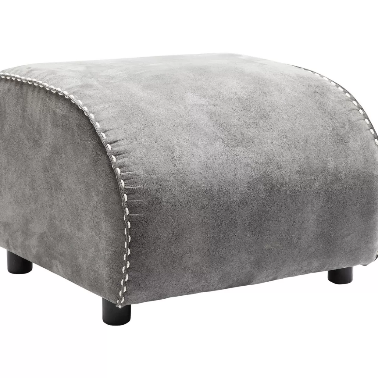 Panche e Pouf Ritmo in Grigio Antico - Design Contemporaneo con Tocco Retrò by KARE