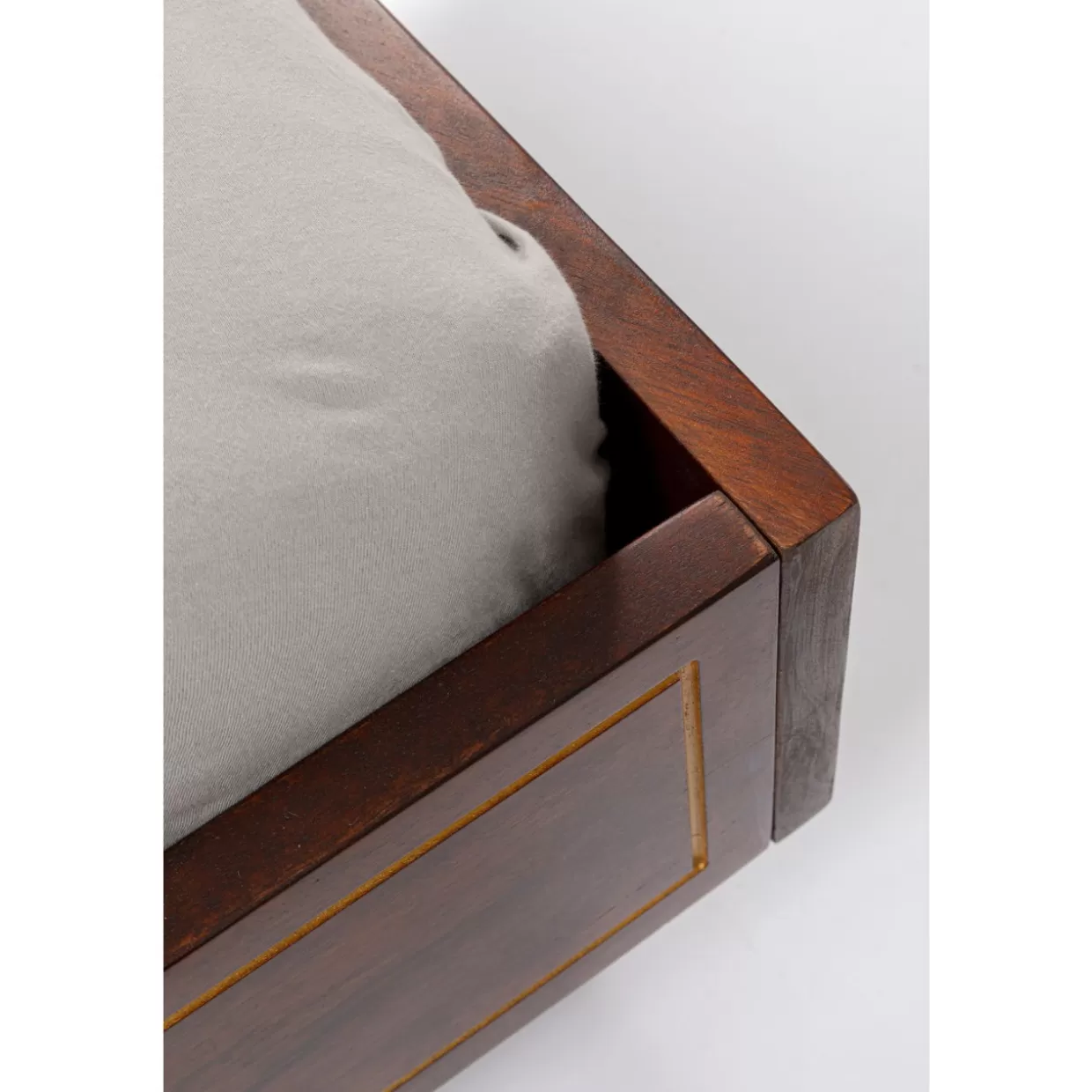 Letto Matrimoniale in Legno Muskat - Design Elegante, Misure 180x200 cm, KARE Collection