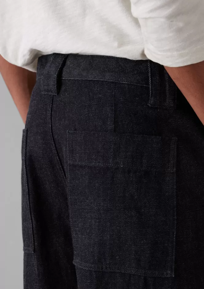 Pantaloni in Denim Giapponese Artigianale | Jeans da Lavoro Iconici e Duraturi